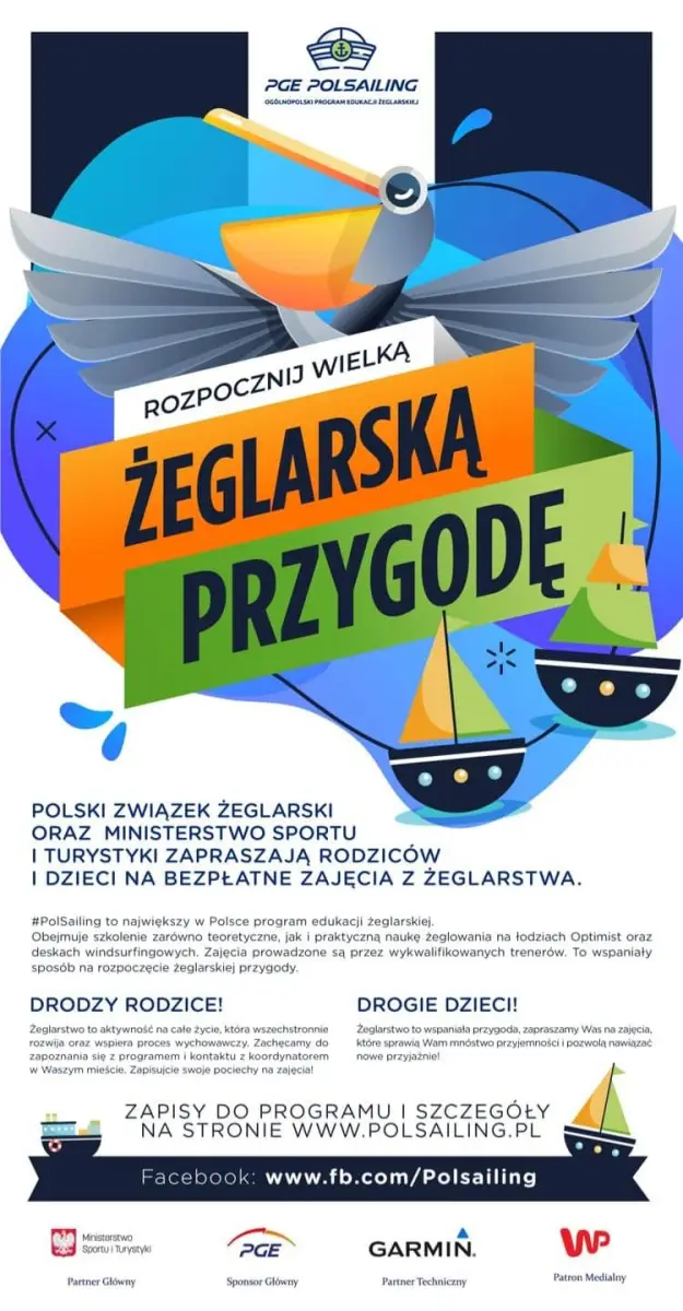 Bezpłatne zajęcia żeglarskie dla dzieci