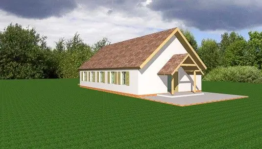 Centrum kulturalne w Borówkach – wizualizacja