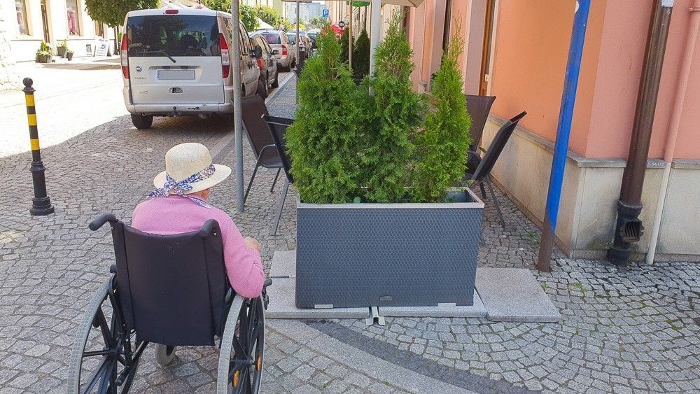 Sytuacja przy ulicy Prusa w Bolesławcu