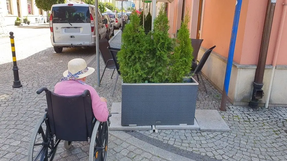 Sytuacja przy ulicy Prusa w Bolesławcu