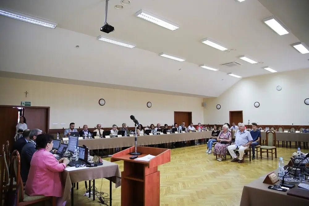 Uroczystość na sesji Rady Gminy Bolesławiec