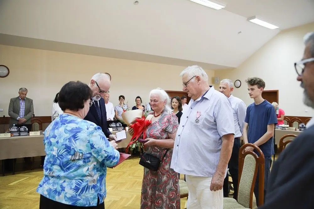 Урочистість на засіданні Ради гміни Болеславець