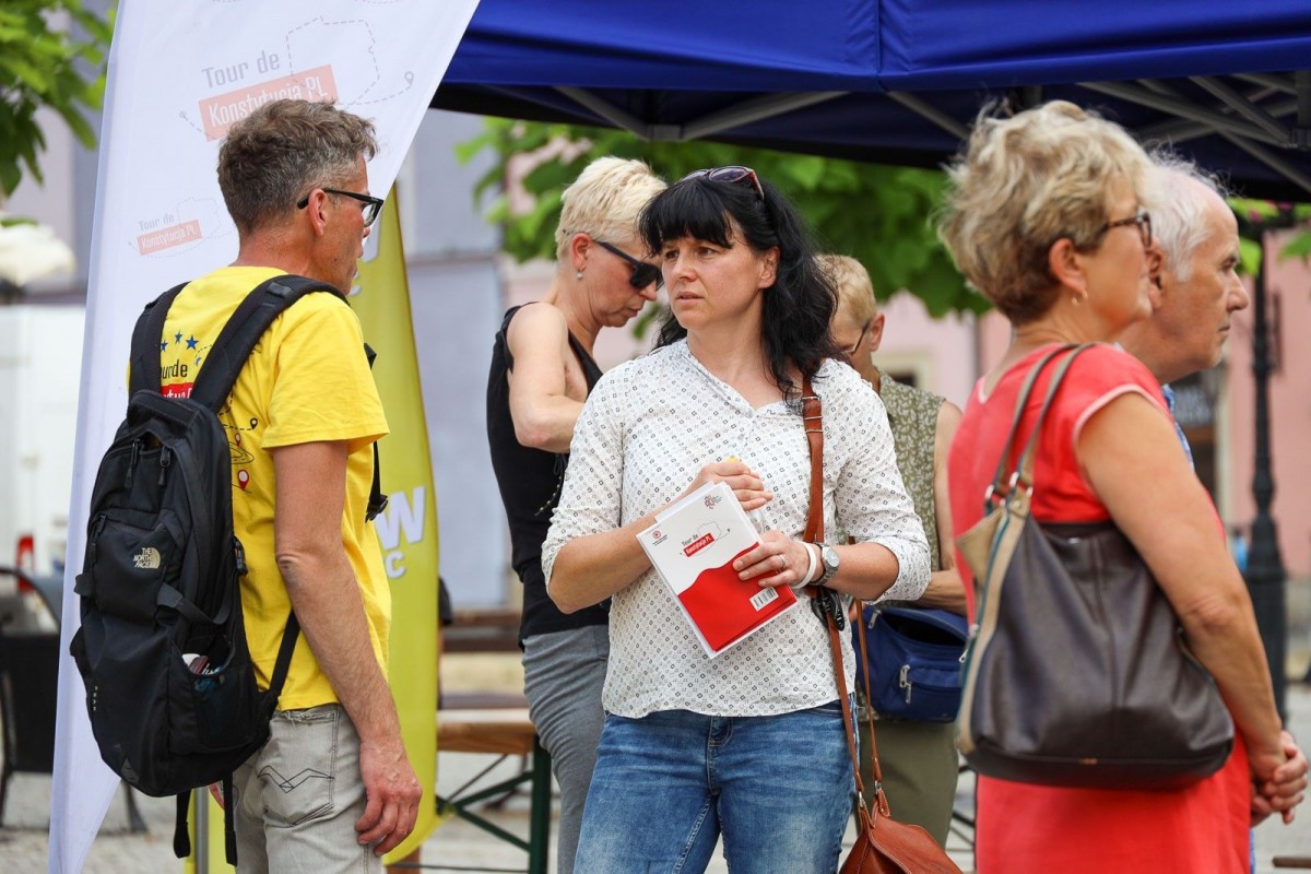 Tour de Konstytucja w Bolesławcu