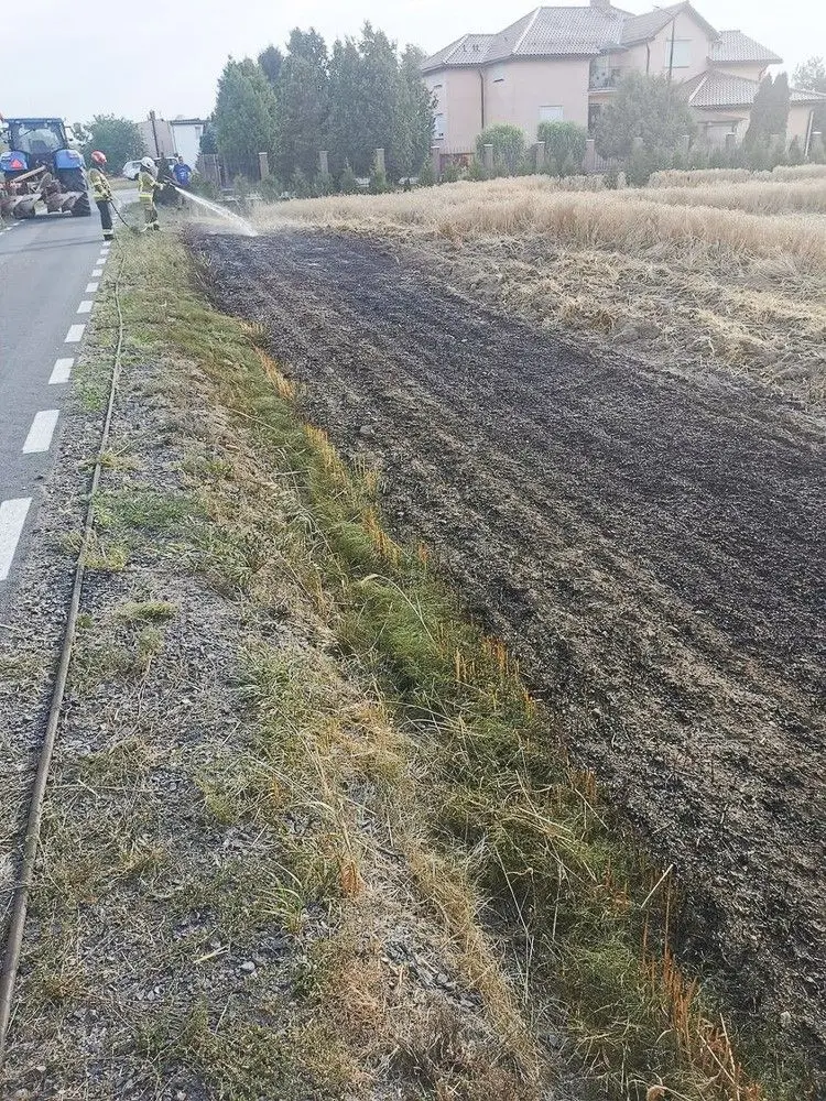 Pożar w Iwinach