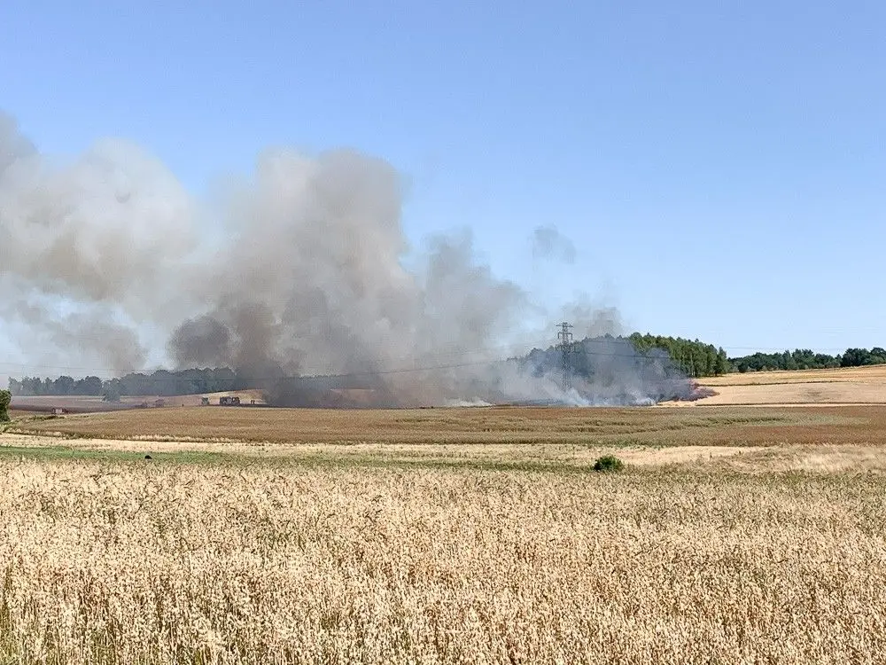 Pożar w Milikowie