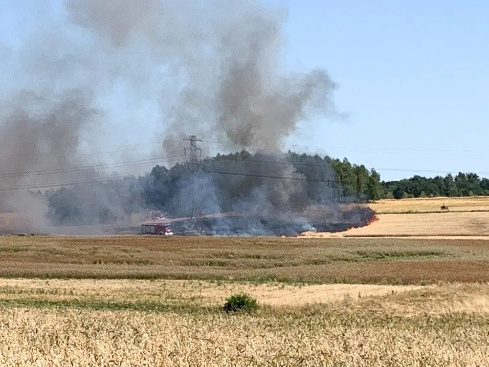 Pożar w Milikowie