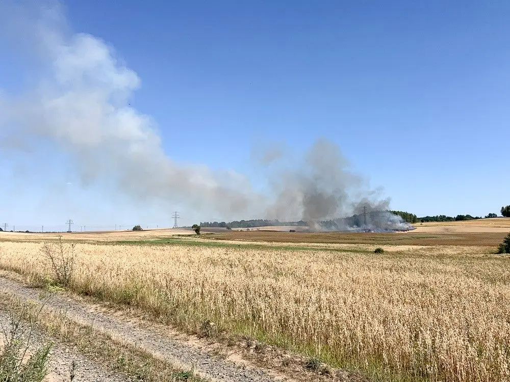 Pożar w Milikowie