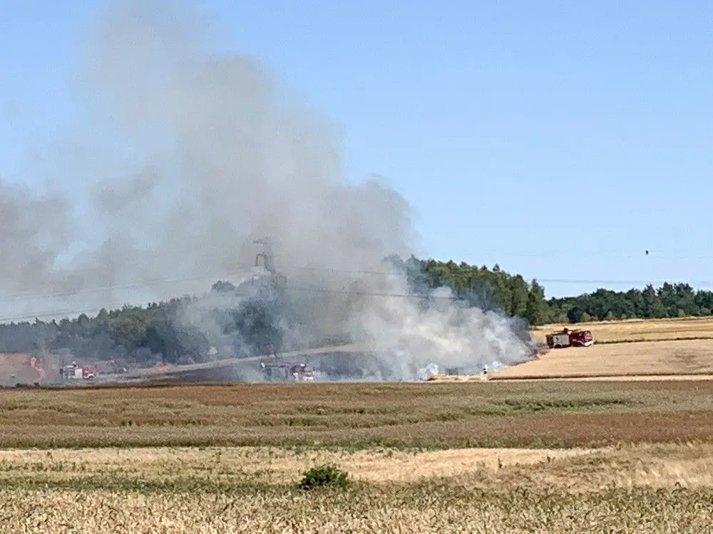 Pożar w Milikowie