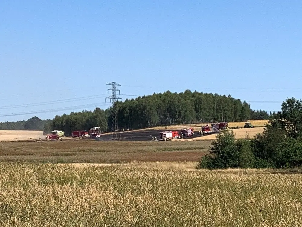 Pożar w Milikowie
