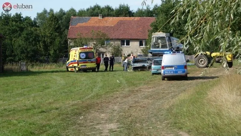 Wypadek w powiecie lubańskim