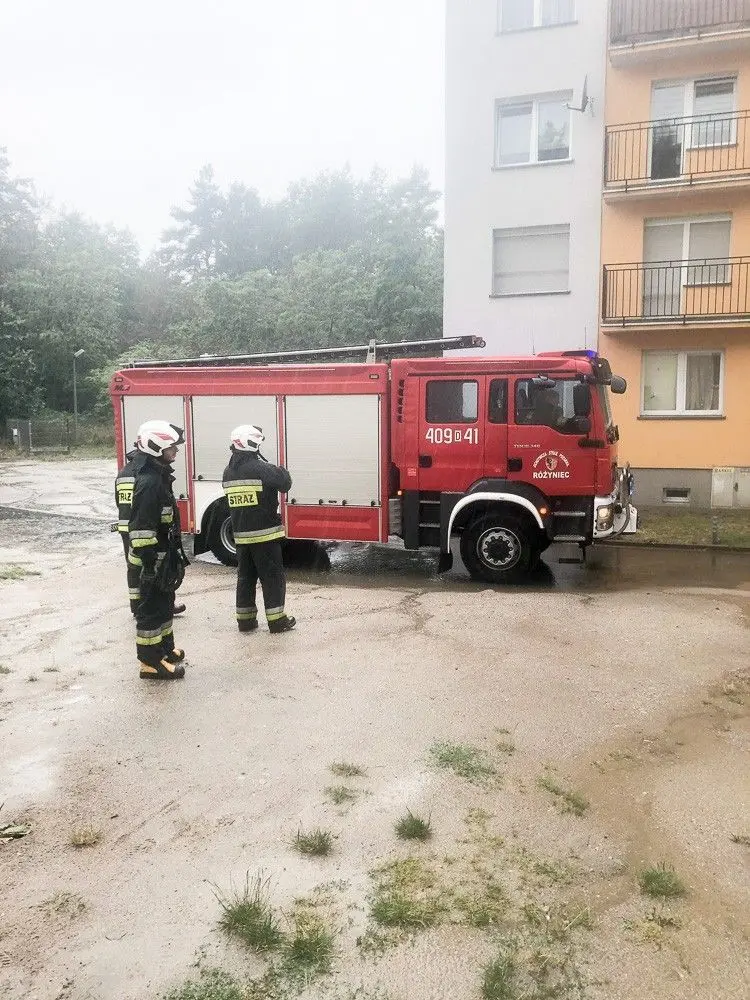 Interwencje OSP Różyniec