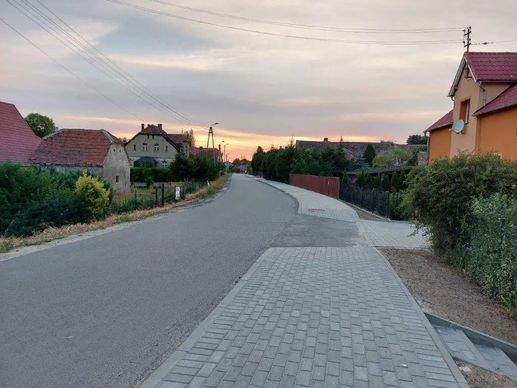 New pavement in Godzieszów
