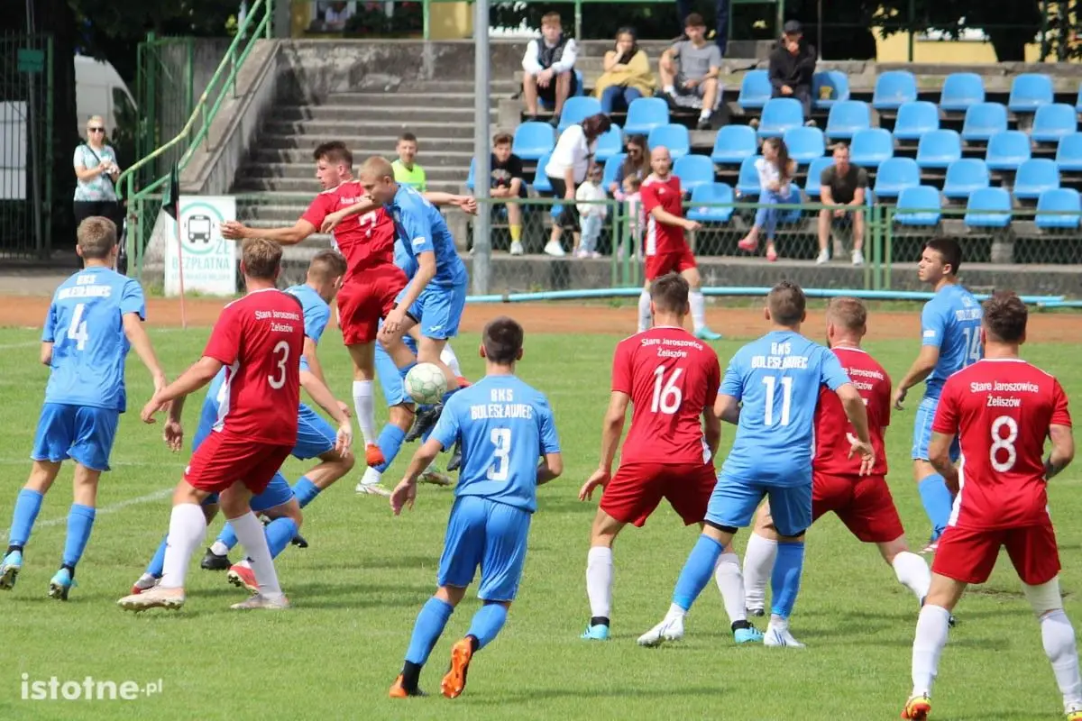 Mecz pucharowy juniorzy starsi BKS - KS Stare Jaroszowice-Żeliszów