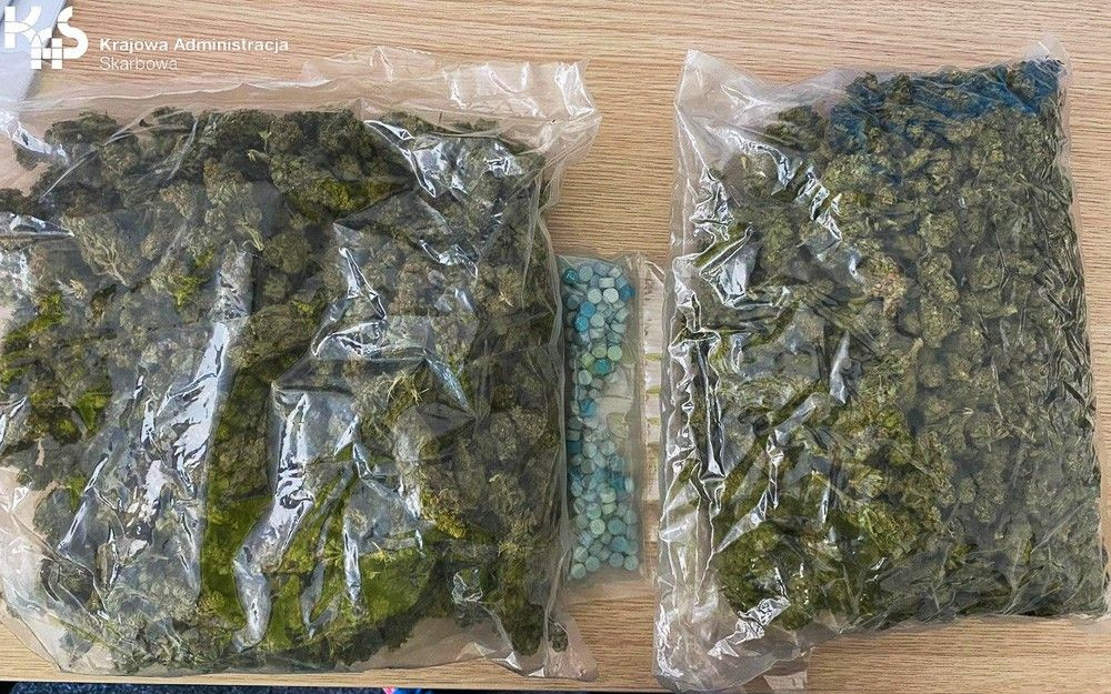 Przechwycone narkotyki