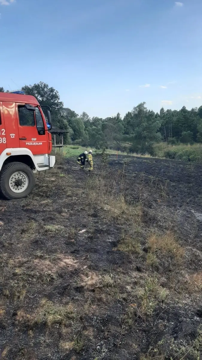 Pożar w Przejęsławiu