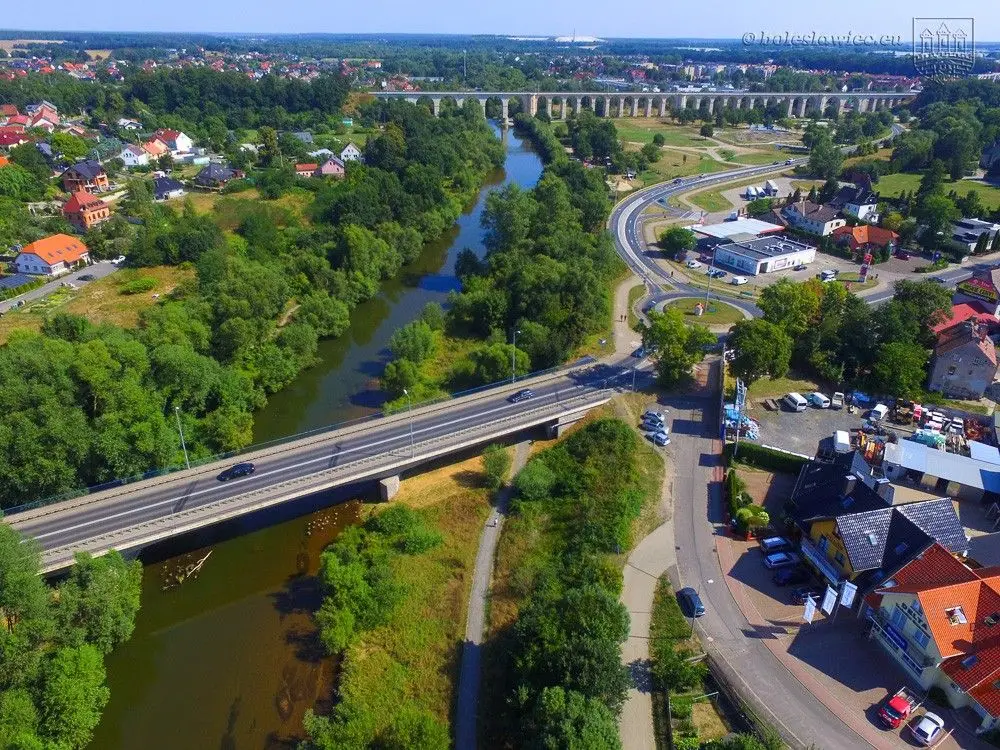 Most nad Bobrem w Bolesławcu