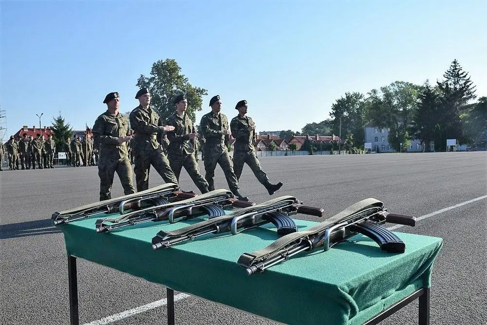 Apel w 23 Śląskim Pułku Artylerii