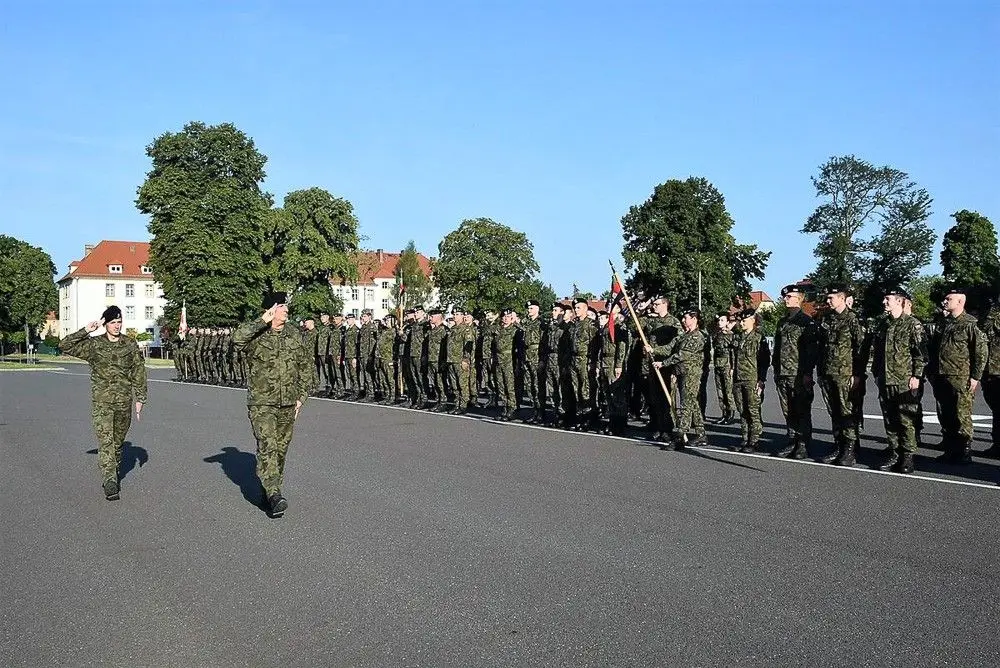 Apel w 23 Śląskim Pułku Artylerii
