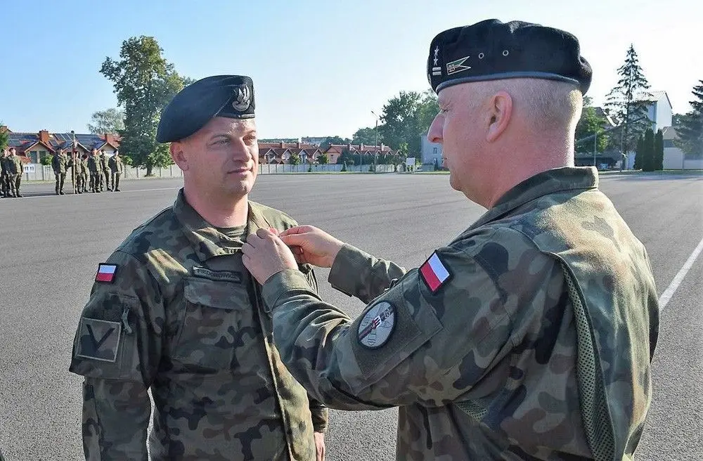 Apel w 23 Śląskim Pułku Artylerii