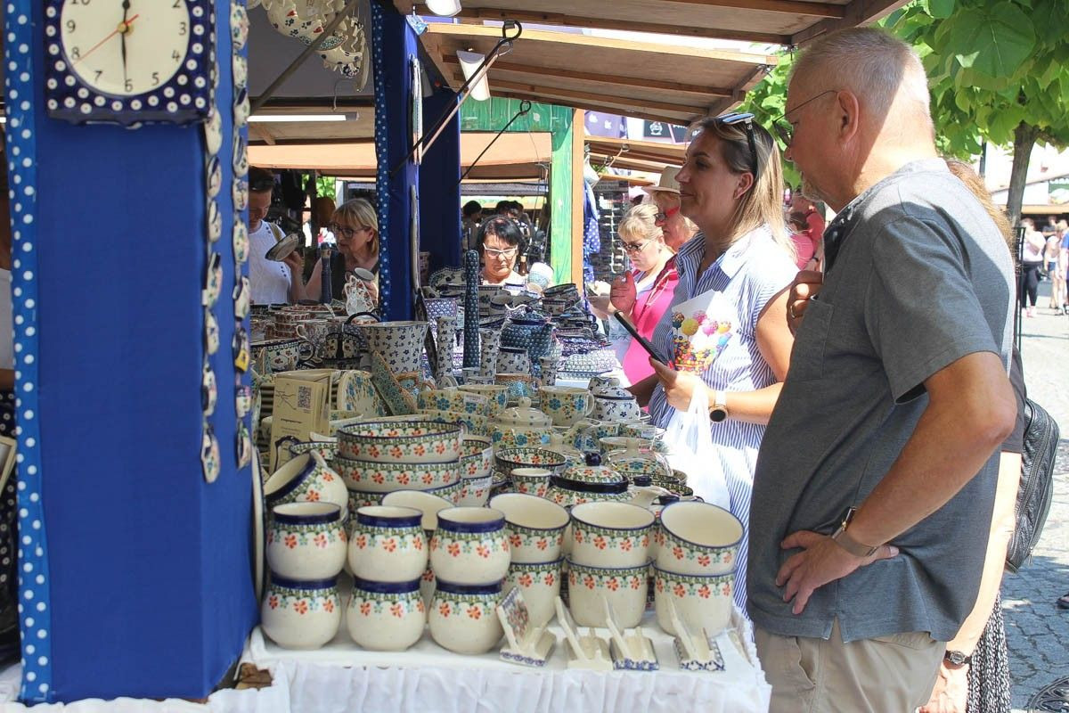 Drugi dzień targów ceramicznych w ramach Bolesławieckiego Święta Ceramiki