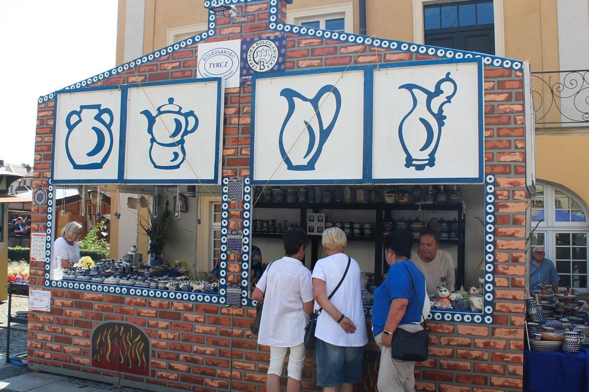 Drugi dzień targów ceramicznych w ramach Bolesławieckiego Święta Ceramiki