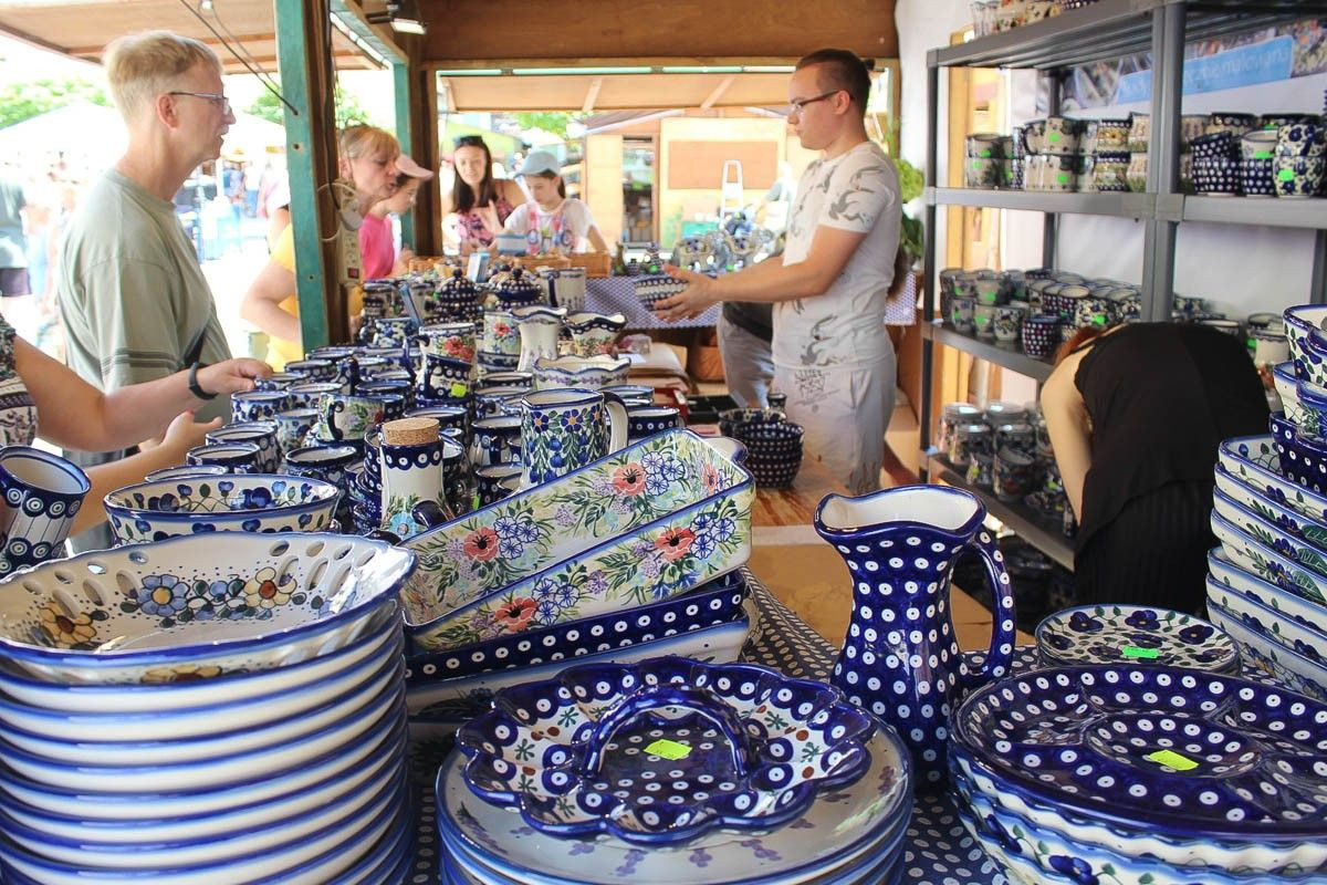 Drugi dzień targów ceramicznych w ramach Bolesławieckiego Święta Ceramiki