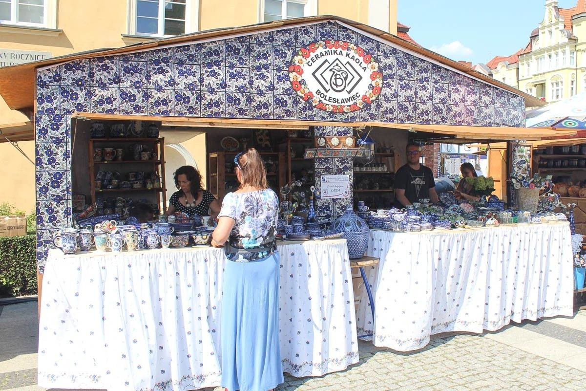Drugi dzień targów ceramicznych w ramach Bolesławieckiego Święta Ceramiki