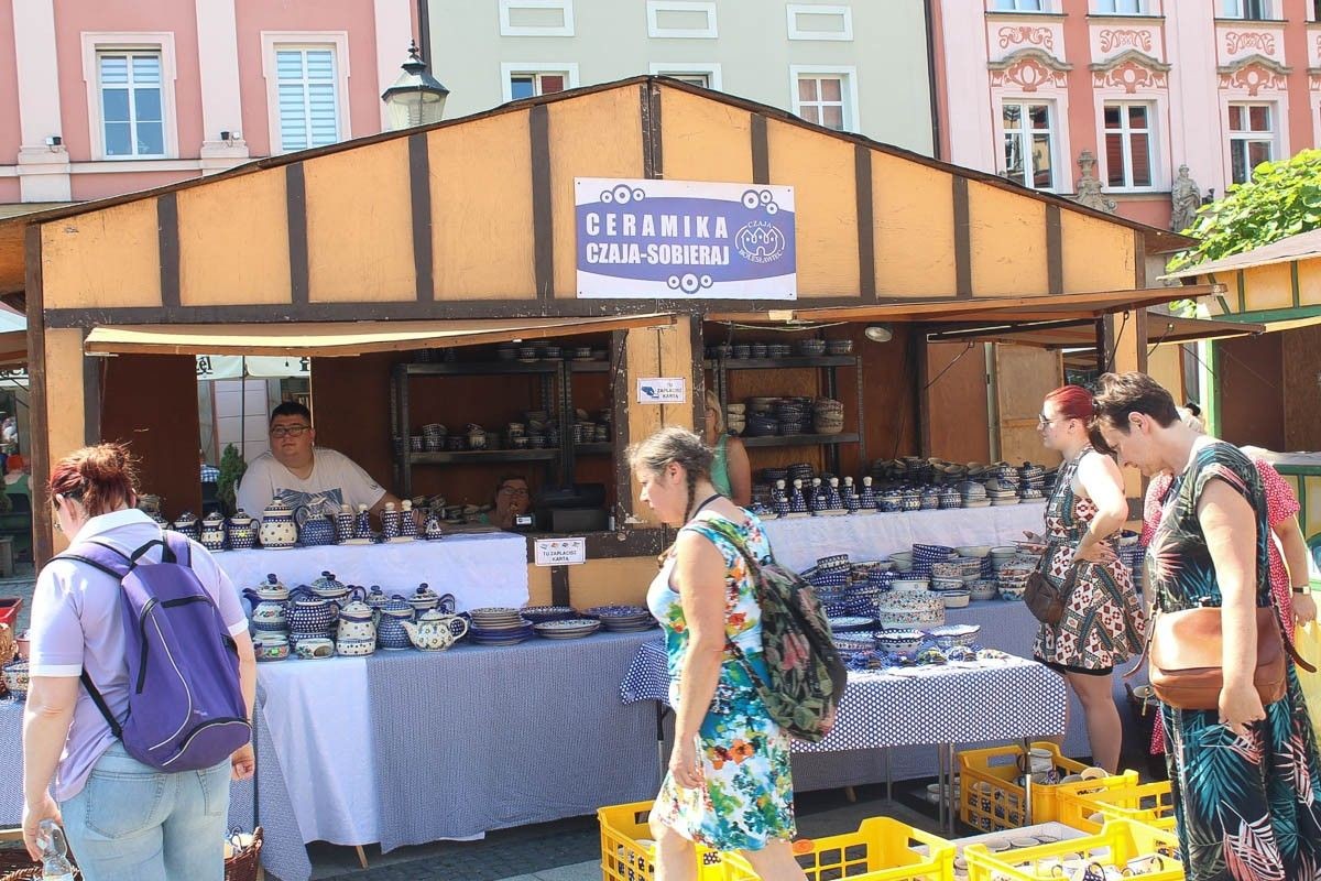 Drugi dzień targów ceramicznych w ramach Bolesławieckiego Święta Ceramiki