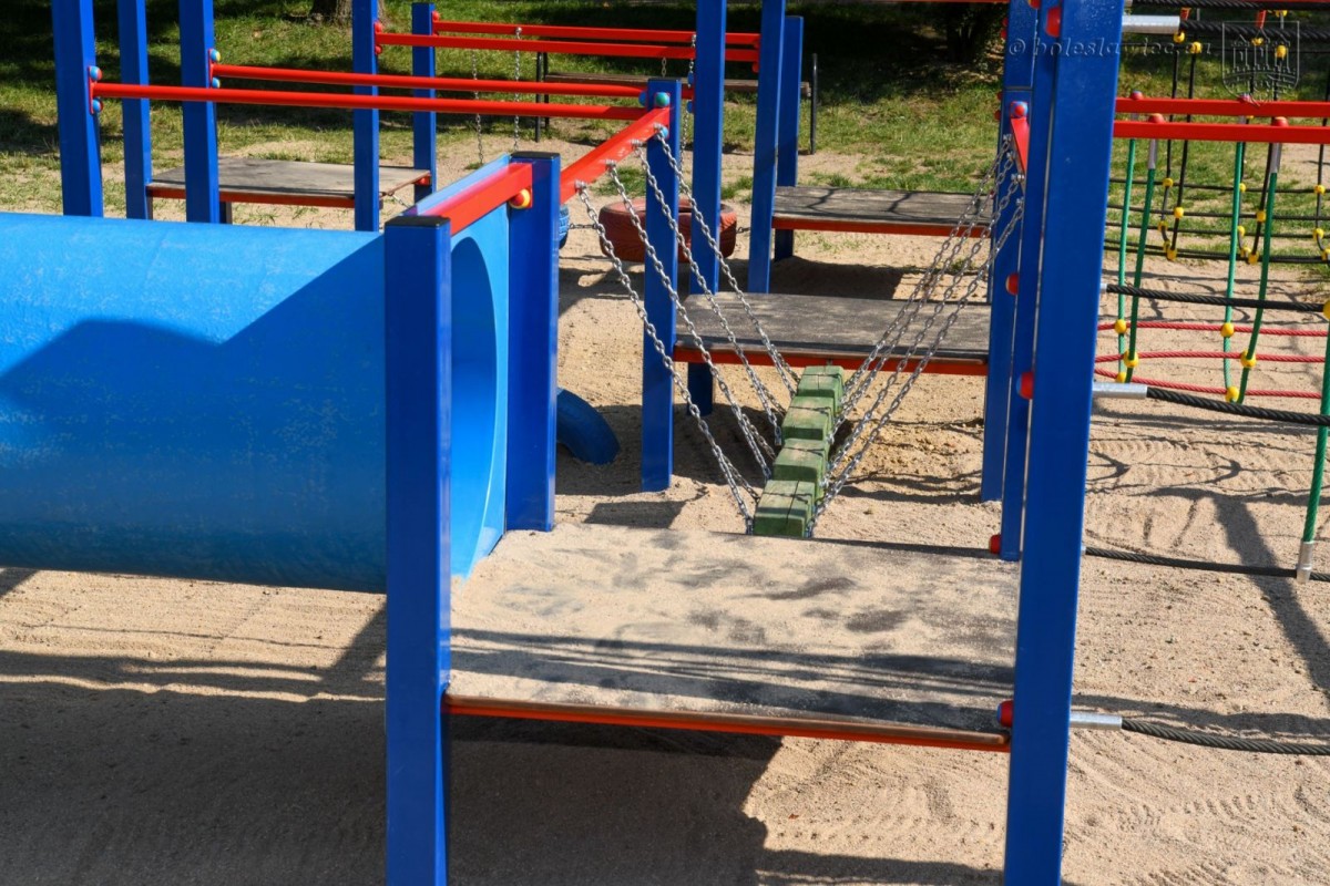 Plac zabaw przy Łukasiewicza