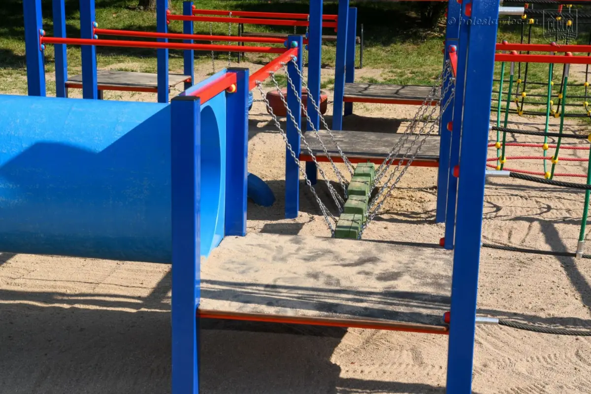 Plac zabaw przy Łukasiewicza