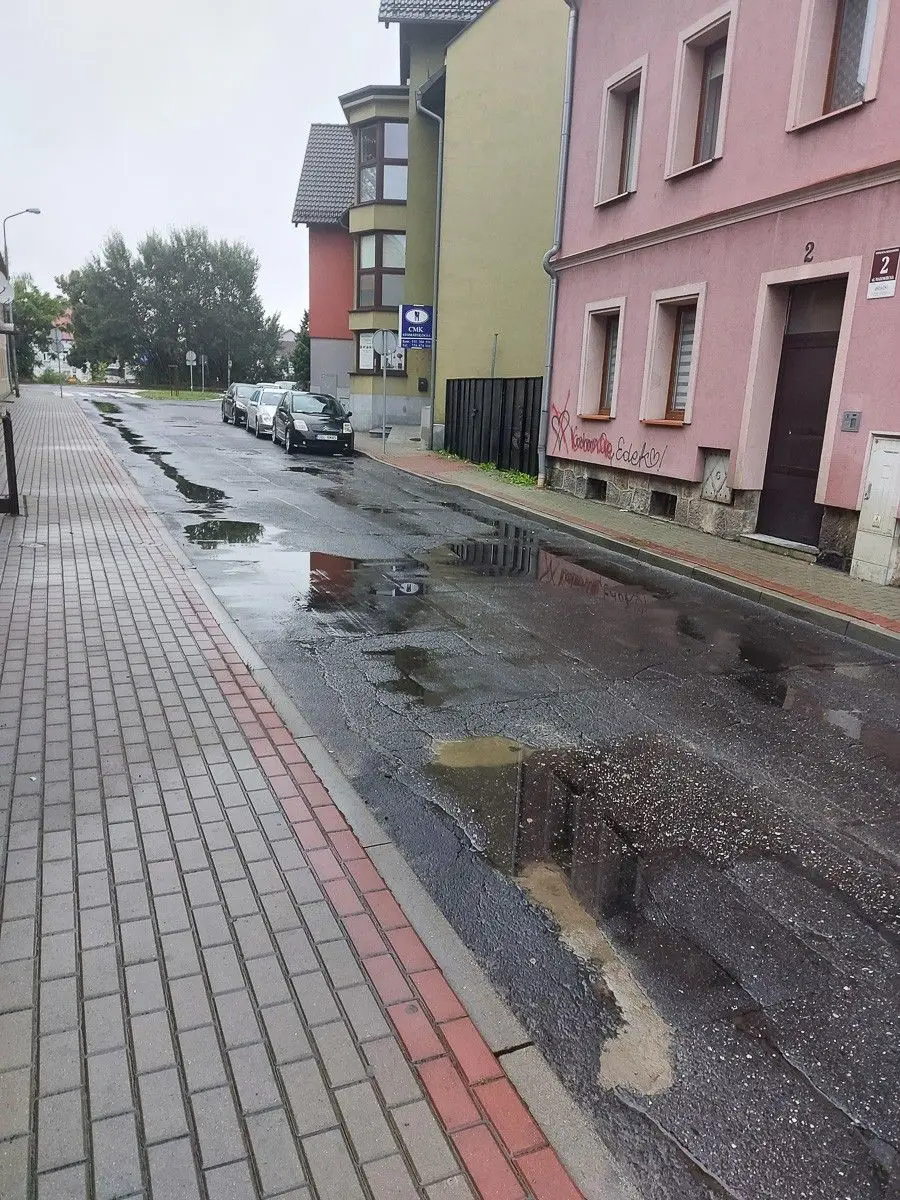 Ulice Kwiatowa i Mazowiecka w Bolesławcu