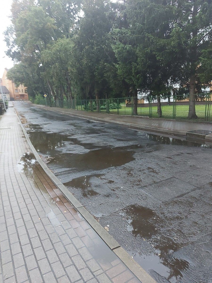 Ulice Kwiatowa i Mazowiecka w Bolesławcu