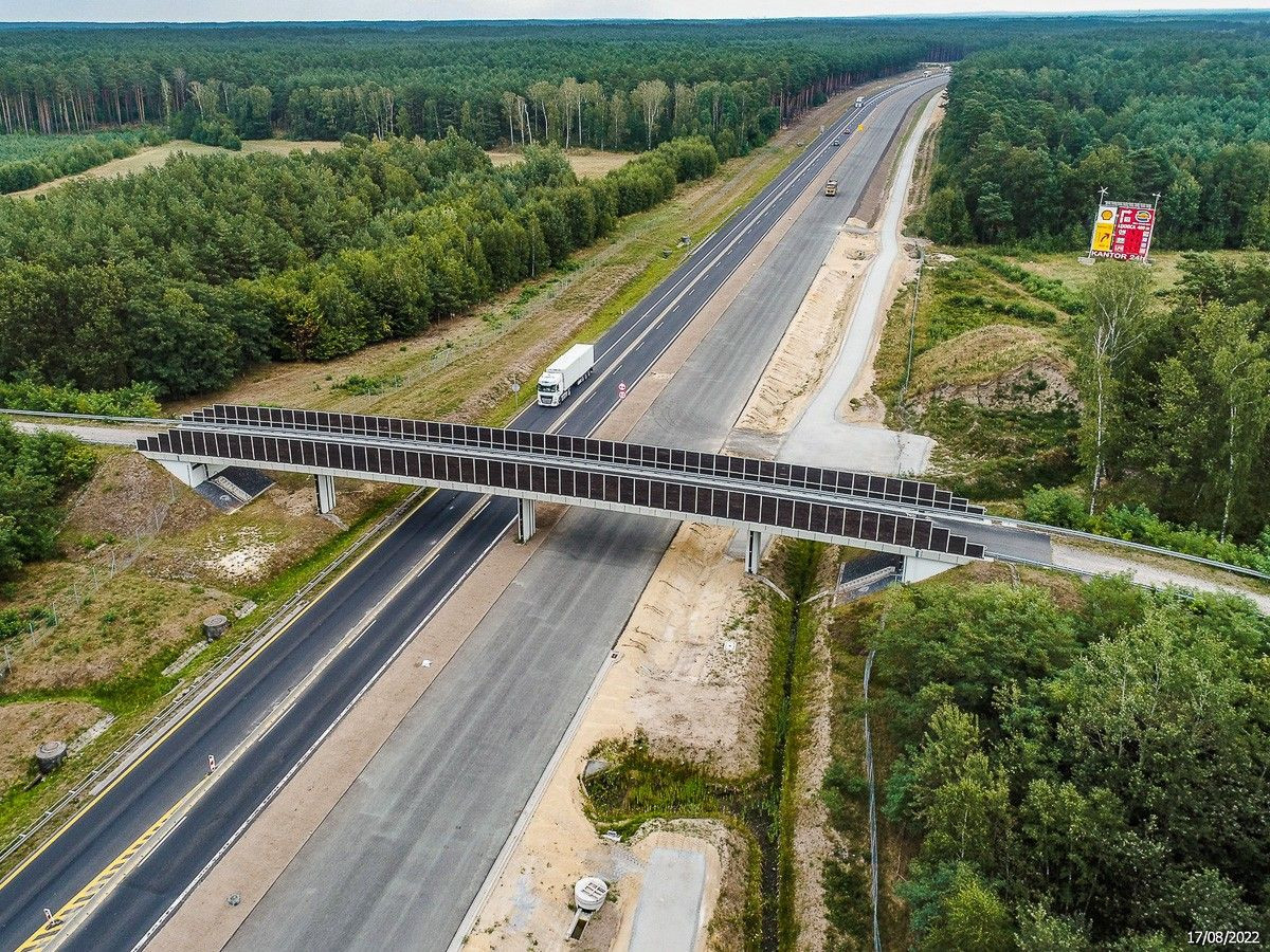 Budowa A18 (zdjęcia z sierpnia 2022 r.)