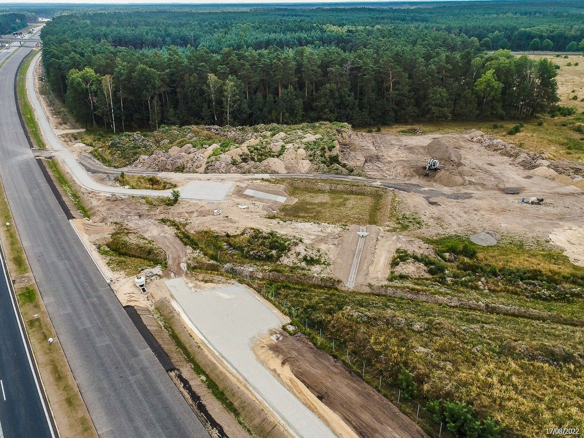 Budowa A18 (zdjęcia z sierpnia 2022 r.)