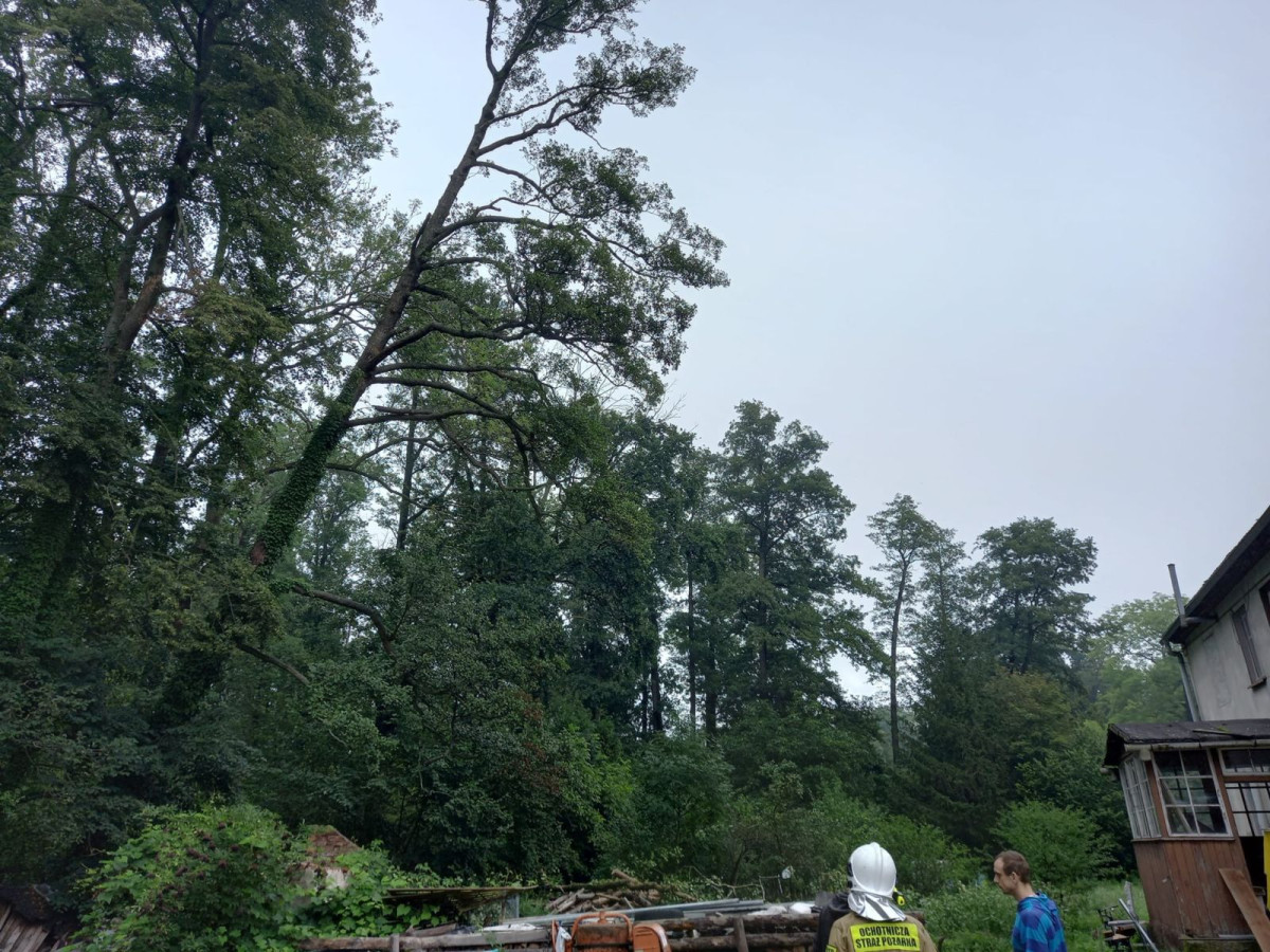 Akcja straży pożarnej