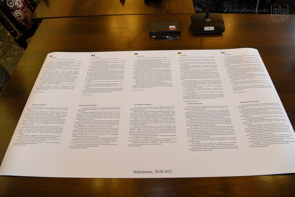 Uroczystość w bolesławieckim ratuszu