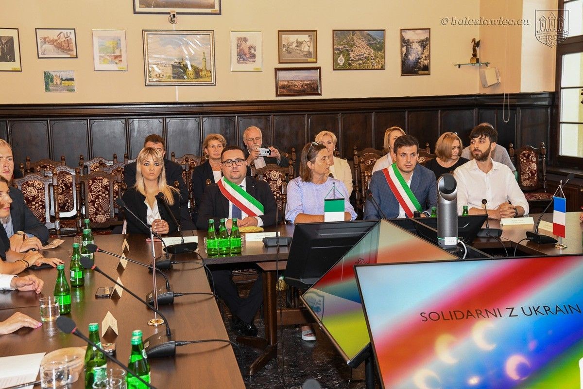 Uroczystość w bolesławieckim ratuszu