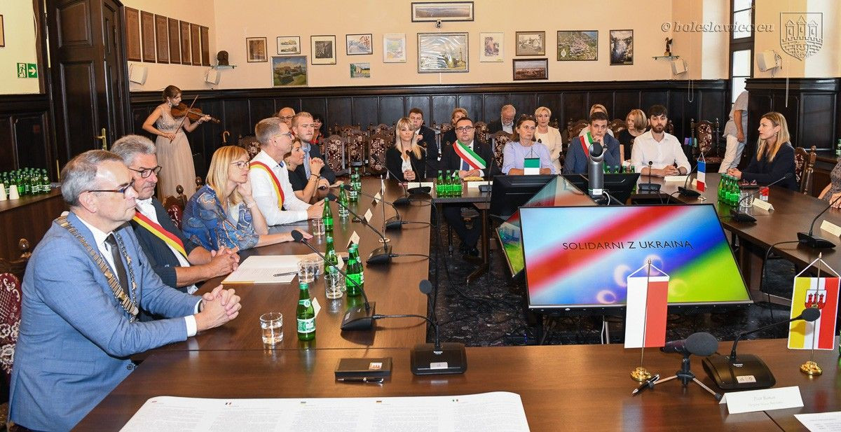 Uroczystość w bolesławieckim ratuszu