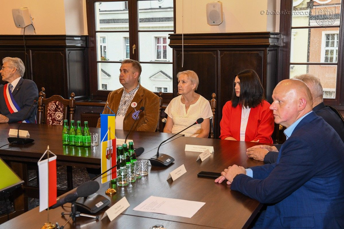 Uroczystość w bolesławieckim ratuszu