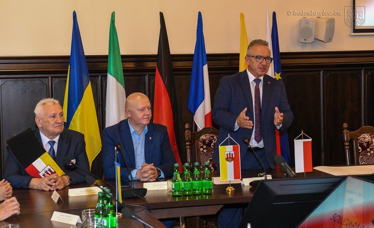 Uroczystość w bolesławieckim ratuszu