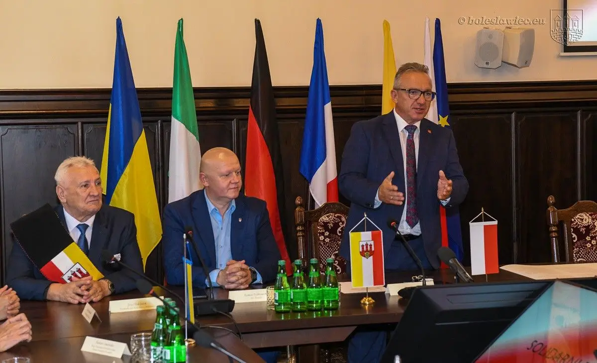 Uroczystość w bolesławieckim ratuszu