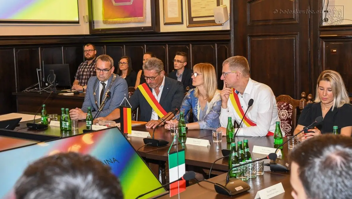 Uroczystość w bolesławieckim ratuszu