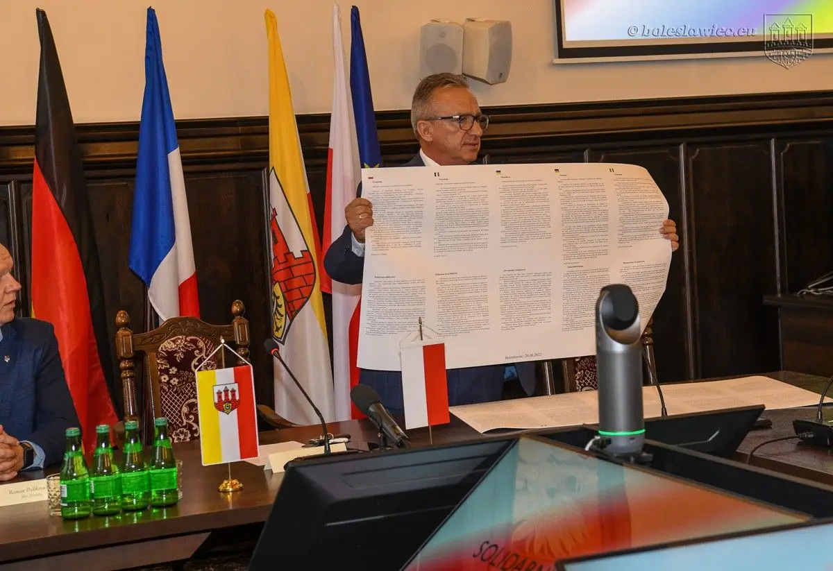 Uroczystość w bolesławieckim ratuszu