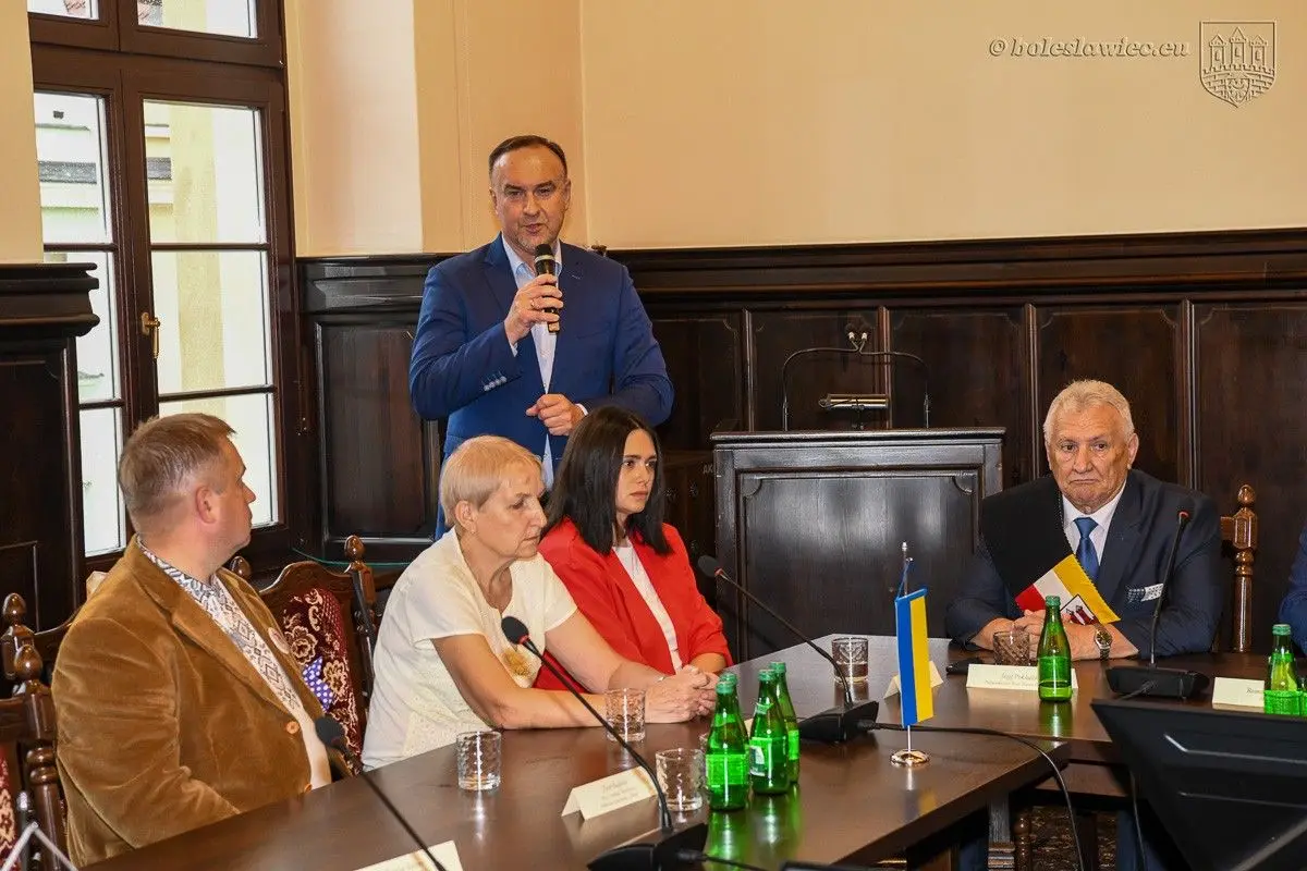 Uroczystość w bolesławieckim ratuszu