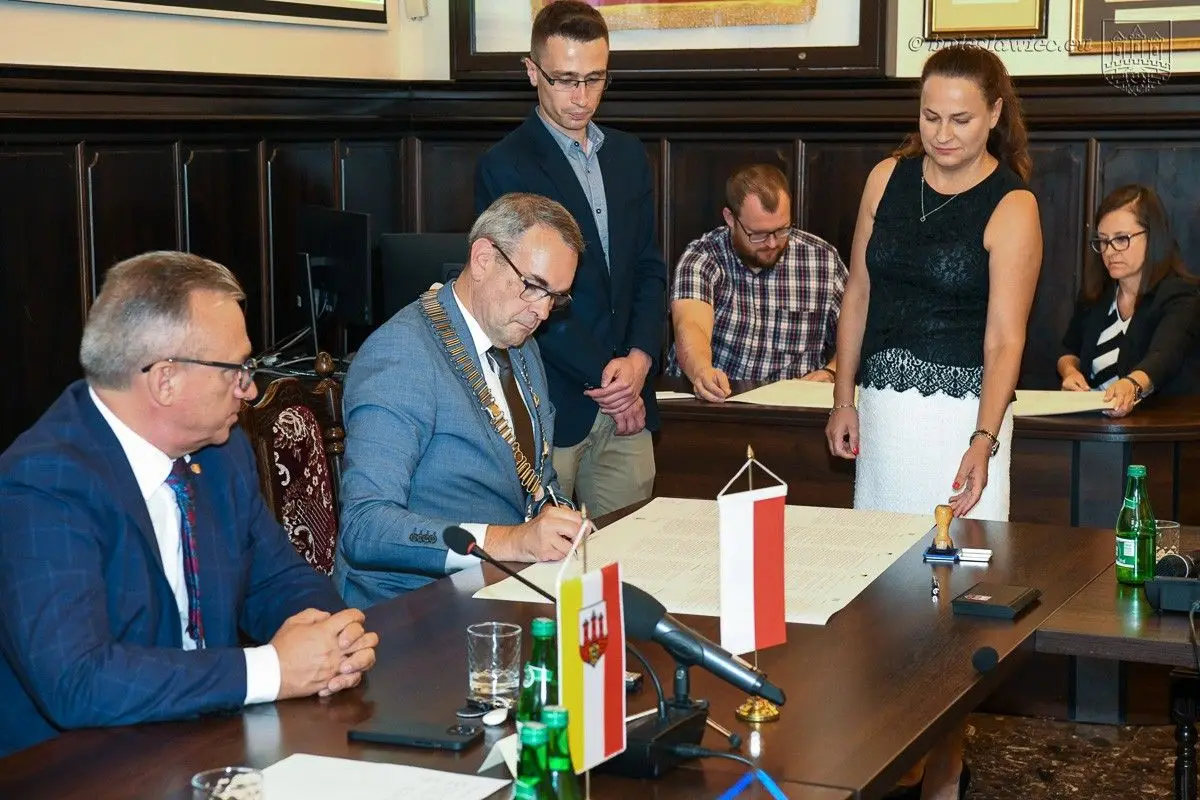 Uroczystość w bolesławieckim ratuszu