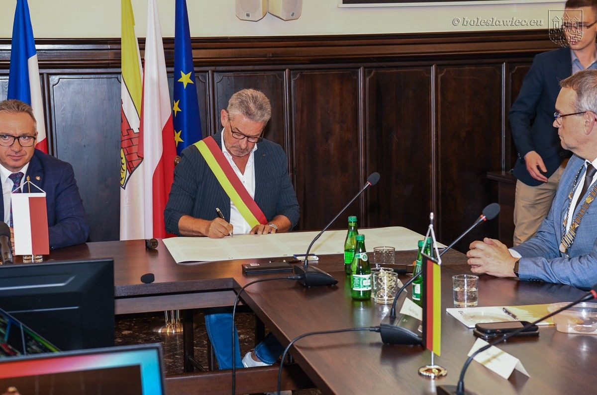 Uroczystość w bolesławieckim ratuszu