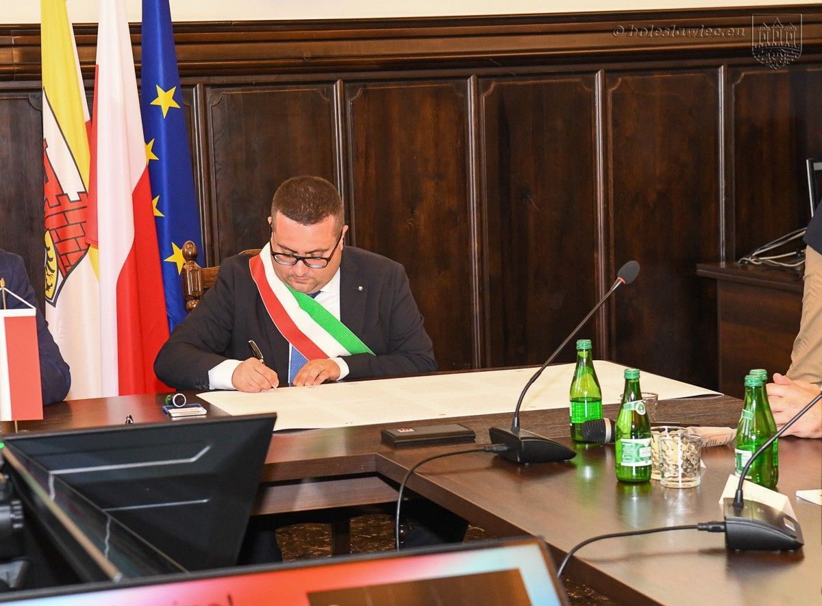 Uroczystość w bolesławieckim ratuszu