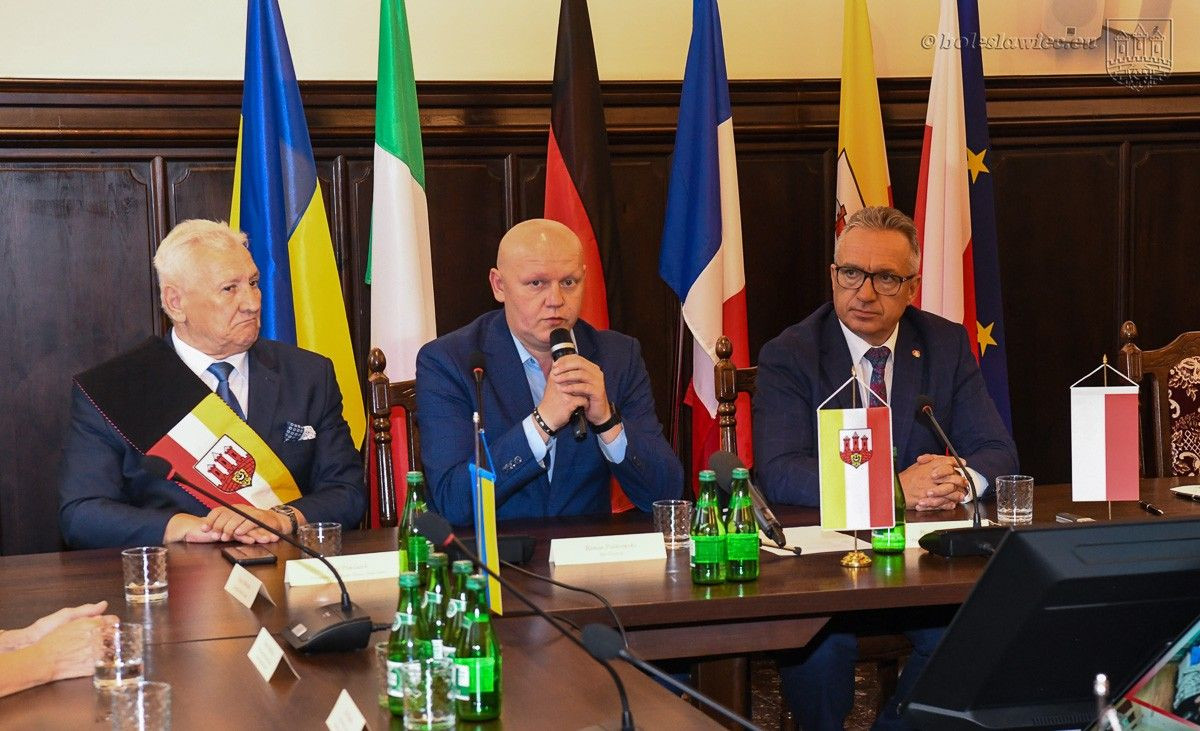 Uroczystość w bolesławieckim ratuszu