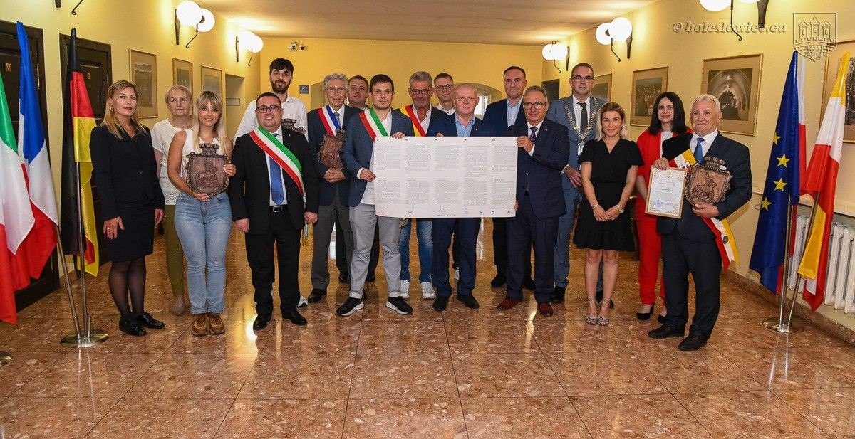 Uroczystość w bolesławieckim ratuszu