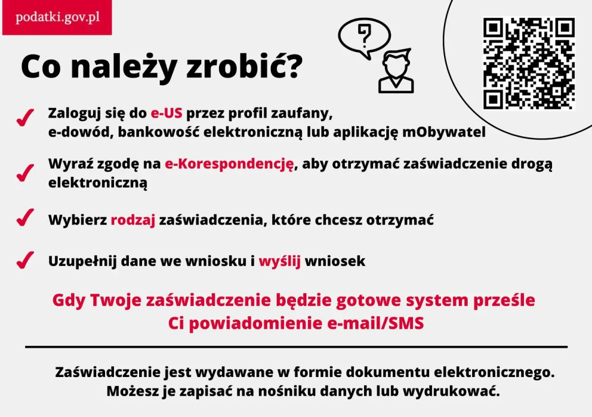 Informacja Urzędu Skarbowego